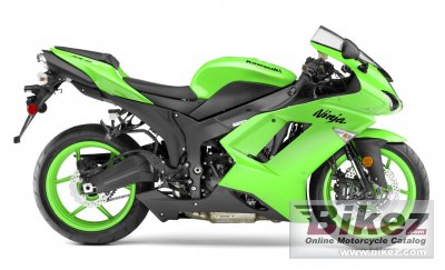 2008 Kawasaki Ninja ZX-6R specifications and pictures